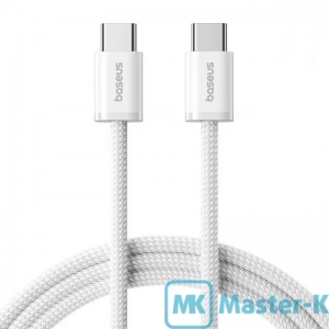 Кабель USB 3.0  Type C - Type C, 1.0 м 100W Baseus Dynamic 4 Fast Charging Cable P10381400211-00 White