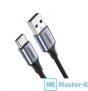 Кабель USB 2.0 Type C, 1.0 м UGREEN US288 (60126) Black