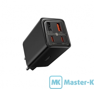 Зарядное устройство сетевое Baseus GaN6 Pro Fast Charger 65W + кабель Galaxy Blue (P10162701313-00)