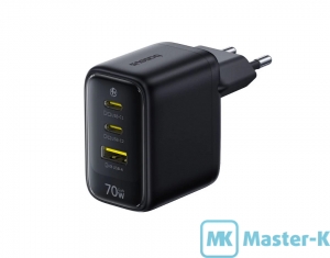 Зарядное устройство сетевое Baseus EnerFill FE22 70W Cosmic Black (E0123500)