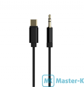 Кабель Audio USB Type-C/3.5мм Male-Male 1.5 м Cablexpert CCA-CM3.5M-1.5M