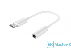 Кабель Audio USB Type-C/3.5мм Male-Female 0.1 м Cablexpert A-CM-3.5F-01