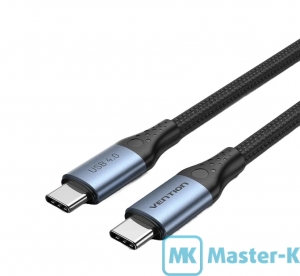 Кабель USB 3.0  Type C - Type C, 1.0 м 240W Vention Black (TAVHF)