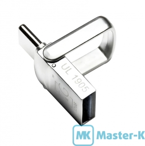 USB FLASH 32Gb T&G 104 Metal Series Silver (TG104TC-32G3) USB 3.0