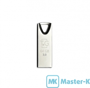 USB FLASH 64Gb T&G 117 Metal Series Silver (TG117SL-64G3) USB 3.0