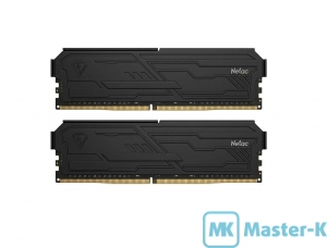 DDR4 32Gb (2*16Gb) 3200 Netac Shadow III Black (NTSHD4P32DP-32K)