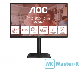 23.8" AOC 24E4CV Black