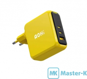 Зарядное устройство сетевое Aohi The Youth 140W Yellow (AOC-C017)