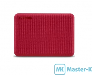 HDD 2,5" USB 1Tb Toshiba Canvio Basics Advance Red (HDTCA10ER3AA), USB 3.2 Gen1