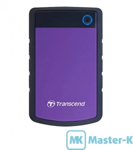 HDD 2,5" USB 2Tb Transcend StoreJet 25H3 TS2TSJ25H3P, USB 3.2 Gen1
