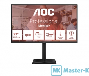 27" AOC Q27E4CV Black
